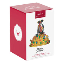 Load image into Gallery viewer, Disney Pirates of the Caribbean Collection Treasure Skeleton Ornament With Light and Sound - Hallmark Timmins
