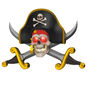 Load image into Gallery viewer, Disney Pirates of the Caribbean Collection The Talking Skull Ornament With Light and Sound - Hallmark Timmins
