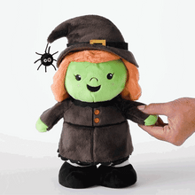 Load image into Gallery viewer, Brew a Potion With Me Witch Plush With Sound and Motion, 12.5"
