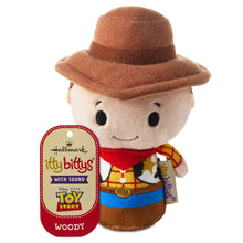 Load image into Gallery viewer, itty bittys® Disney Toy Story Woody Plush With Sound - Hallmark Timmins
