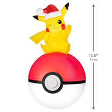 Load image into Gallery viewer, Pokémon Holiday Pikachu Tree Topper With Light, 13.5"
