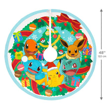 Load image into Gallery viewer, Pokémon Holiday Fabric Tree Skirt, 48"
