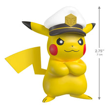 Load image into Gallery viewer, Pokémon Captain Pikachu Ornament
