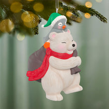 Load image into Gallery viewer, Snowball and Tuxedo Gift Givers Ornament

