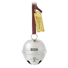 Load image into Gallery viewer, The Polar Express™ Santa's Sleigh Bell 2026 Metal Ornament
