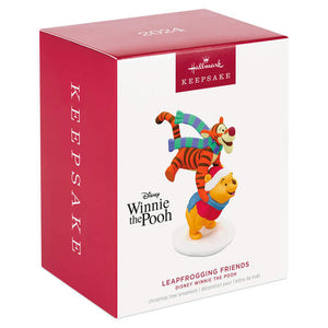 Disney Winnie the Pooh Leapfrogging Friends Ornament