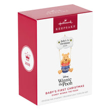Load image into Gallery viewer, Disney Winnie the Pooh Baby&#39;s First Christmas 2025 Ornament
