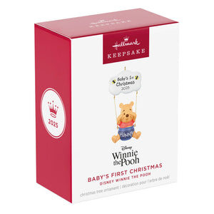 Disney Winnie the Pooh Baby's First Christmas 2025 Ornament