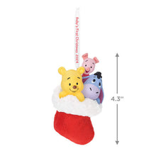 Load image into Gallery viewer, Disney Winnie the Pooh A Snuggly First Christmas 2024 Ornament
