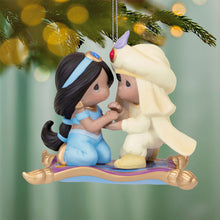Load image into Gallery viewer, Disney Precious Moments Aladdin and Jasmine Porcelain Ornament
