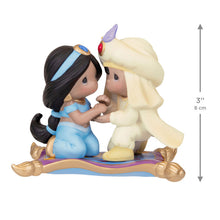 Load image into Gallery viewer, Disney Precious Moments Aladdin and Jasmine Porcelain Ornament

