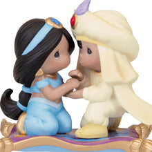 Load image into Gallery viewer, Disney Precious Moments Aladdin and Jasmine Porcelain Ornament
