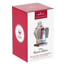 Load image into Gallery viewer, Disney Beauty and the Beast Belle With the Wardrobe Ornament
