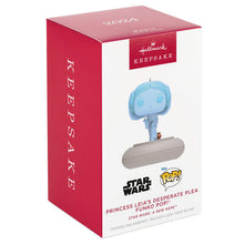 Load image into Gallery viewer, Star Wars: A New Hope™ Princess Leia&#39;s Desperate Plea Funko POP!® Ornament With Light and Sound
