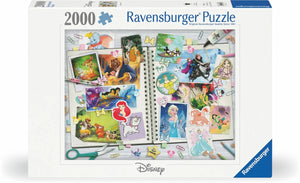 DISNEY SCRAPBOOK - 2000 PIECE PUZZLE BY RAVENSBURGER