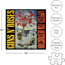 Load image into Gallery viewer, GUNS N ROSES APPETITE FOR DESTRUCTION 1 500 PIECE JIGSAW PUZZLE
