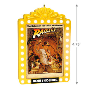 Indiana Jones™ and the Raiders of the Lost Ark™ Now Showing Ornament With Light