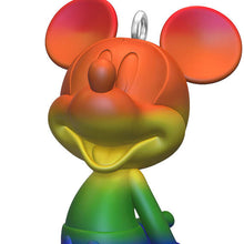 Load image into Gallery viewer, Disney Mickey Mouse Rainbow Mickey Ornament
