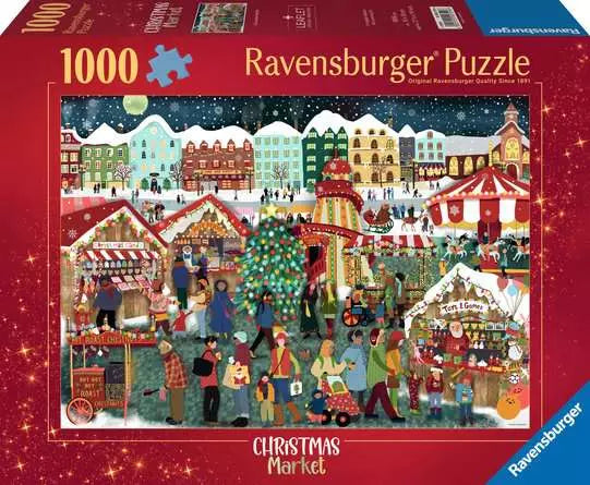 Christmas Market - 1000 Piece Puzzle by Ravensburger