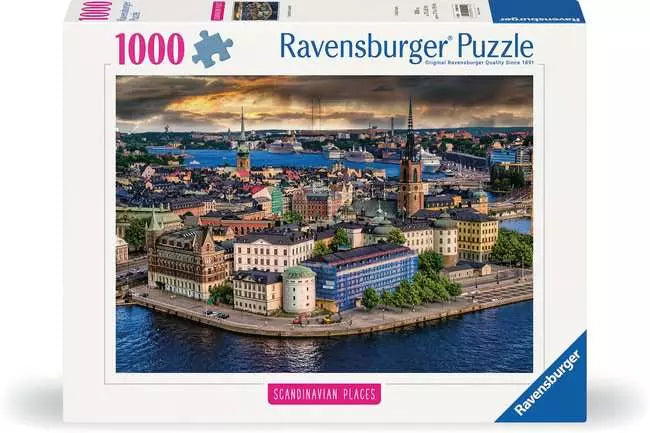 Stockholm, Sweden - 1000 Piece Puzzle by Ravensburger