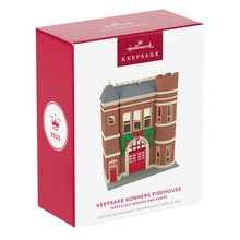 Load image into Gallery viewer, Nostalgic Houses and Shops Keepsake Korners Firehouse Ornament
