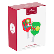 Load image into Gallery viewer, Merry Pickleball Ornament
