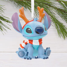Load image into Gallery viewer, Disney Stitch Reindeer Stitch Hallmark Ornament
