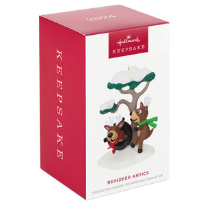 Reindeer Antics Ornament