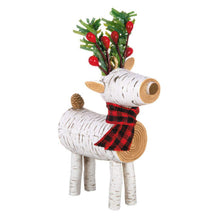 Load image into Gallery viewer, Birch Reindeer Ornament
