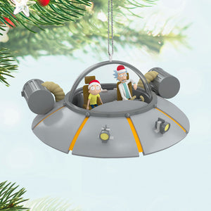 Rick and Morty "Rick's Ship" Ornament