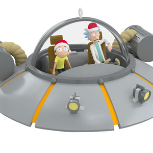 Rick and Morty "Rick's Ship" Ornament
