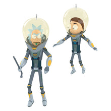Load image into Gallery viewer, Rick and Morty "Get Back in the Car, Morty!" Ornaments, Set of 2 - Hallmark Timmins
