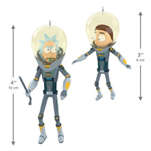 Load image into Gallery viewer, Rick and Morty "Get Back in the Car, Morty!" Ornaments, Set of 2 - Hallmark Timmins
