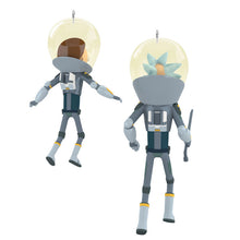 Load image into Gallery viewer, Rick and Morty "Get Back in the Car, Morty!" Ornaments, Set of 2 - Hallmark Timmins
