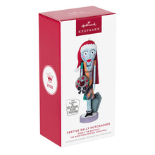 Load image into Gallery viewer, Disney Tim Burton's The Nightmare Before Christmas Festive Sally Nutcracker Ornament - Hallmark Timmins
