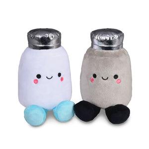 Better Together Salt and Pepper Magnetic Plush Pair, 5"