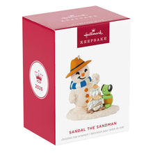 Load image into Gallery viewer, Sandal the Sandman Ornament
