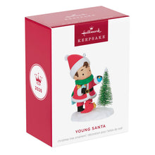 Load image into Gallery viewer, Young Santa Ornament
