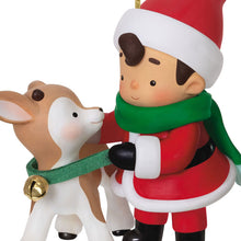 Load image into Gallery viewer, Young Santa Ornament
