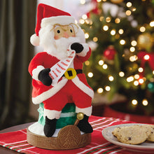 Load image into Gallery viewer, Santa Claus Musical Christmas Tree-Lighting Plush Figurine, 12&quot;
