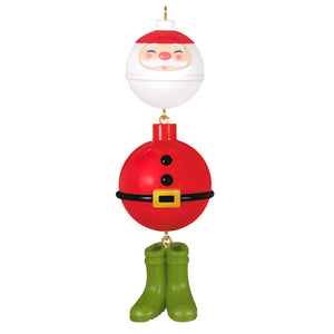 Hooked on Santa Ornament