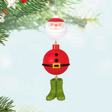 Load image into Gallery viewer, Hooked on Santa Ornament
