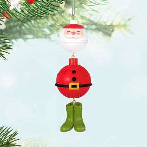 Hooked on Santa Ornament