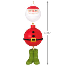 Load image into Gallery viewer, Hooked on Santa Ornament
