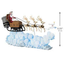 Load image into Gallery viewer, Disney Tim Burton's The Nightmare Before Christmas Santa Jack's Sleigh Ride Tabletop Decoration With Light and Sound - Hallmark Timmins
