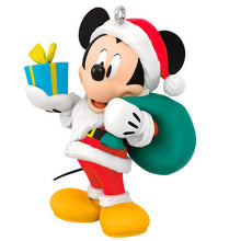 Load image into Gallery viewer, Disney All About Mickey! Santa Mickey Ornament
