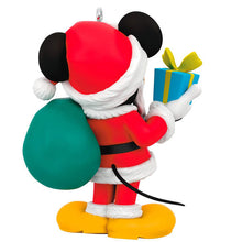 Load image into Gallery viewer, Disney All About Mickey! Santa Mickey Ornament
