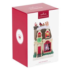 Up on the Housetop Musical Tabletop Decoration With Light and Motion