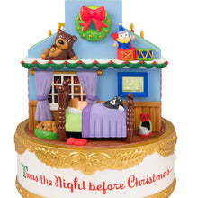 Load image into Gallery viewer, The Night Before Christmas Ornament With Light, Sound and Motion - Hallmark Timmins
