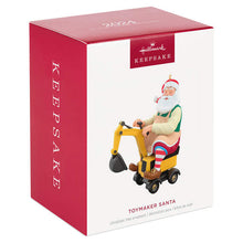 Load image into Gallery viewer, Toymaker Santa Ornament

